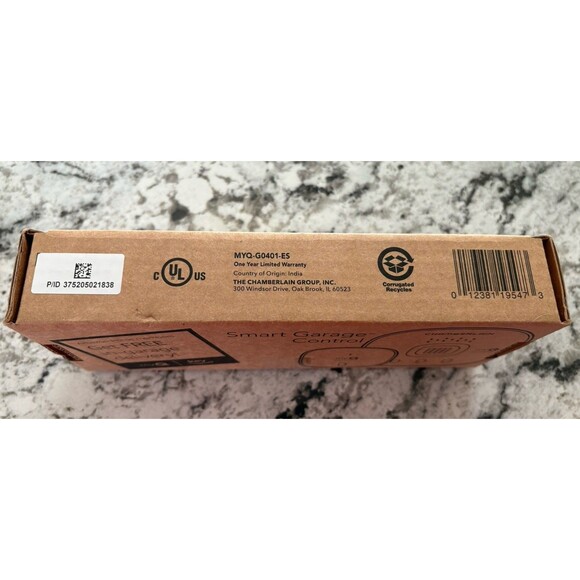 Chamberlain MyQ-G0401-ES MyQ Wireless Smart Garage Hub and Controller - White - Picture 5 of 5